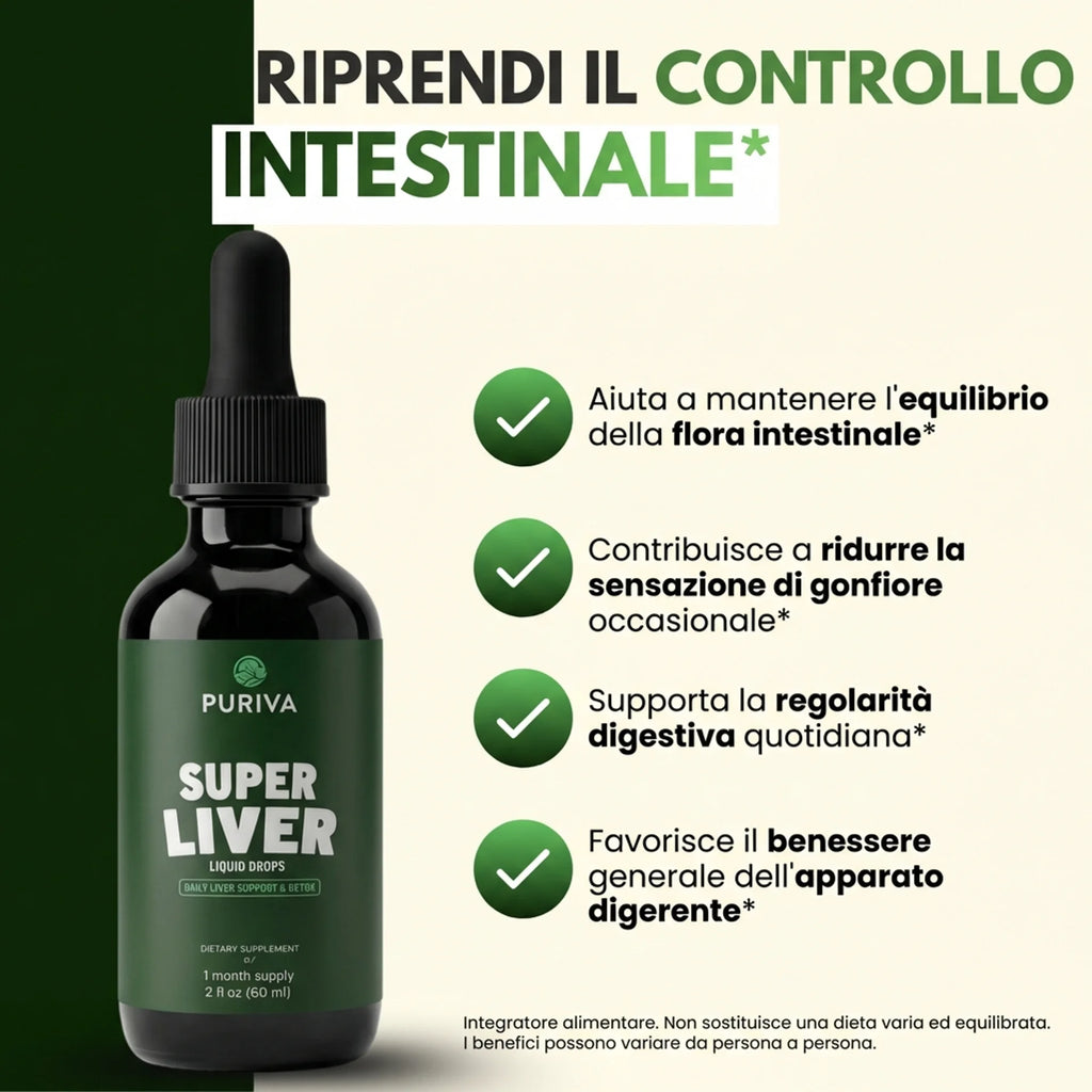 Puriva™ — 21 Giorni per Ritrovare l’Equilibrio Intestinale